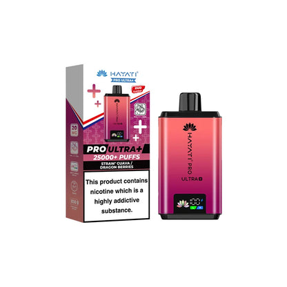 Hayati Pro Ultra Plus 25000 Prefilled Pod Kit | Box of 5