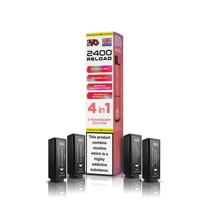 IVG 2400 Reload Prefilled Replacement Pods - Box of 5