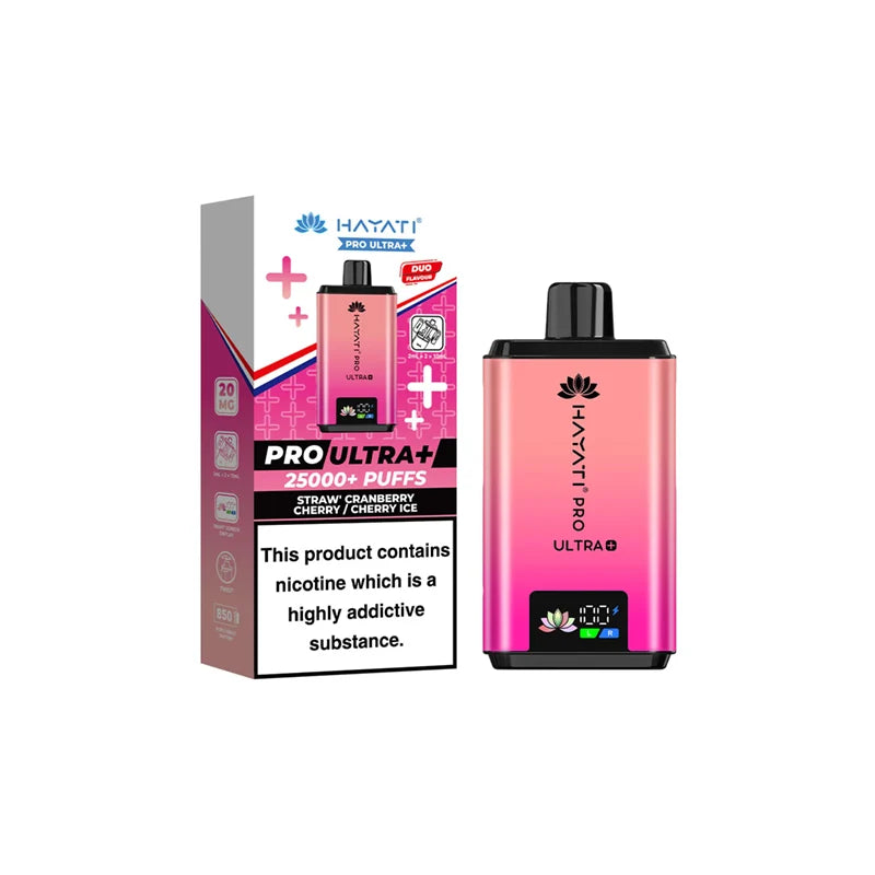 Hayati Pro Ultra Plus 25000 Prefilled Pod Kit | Box of 5