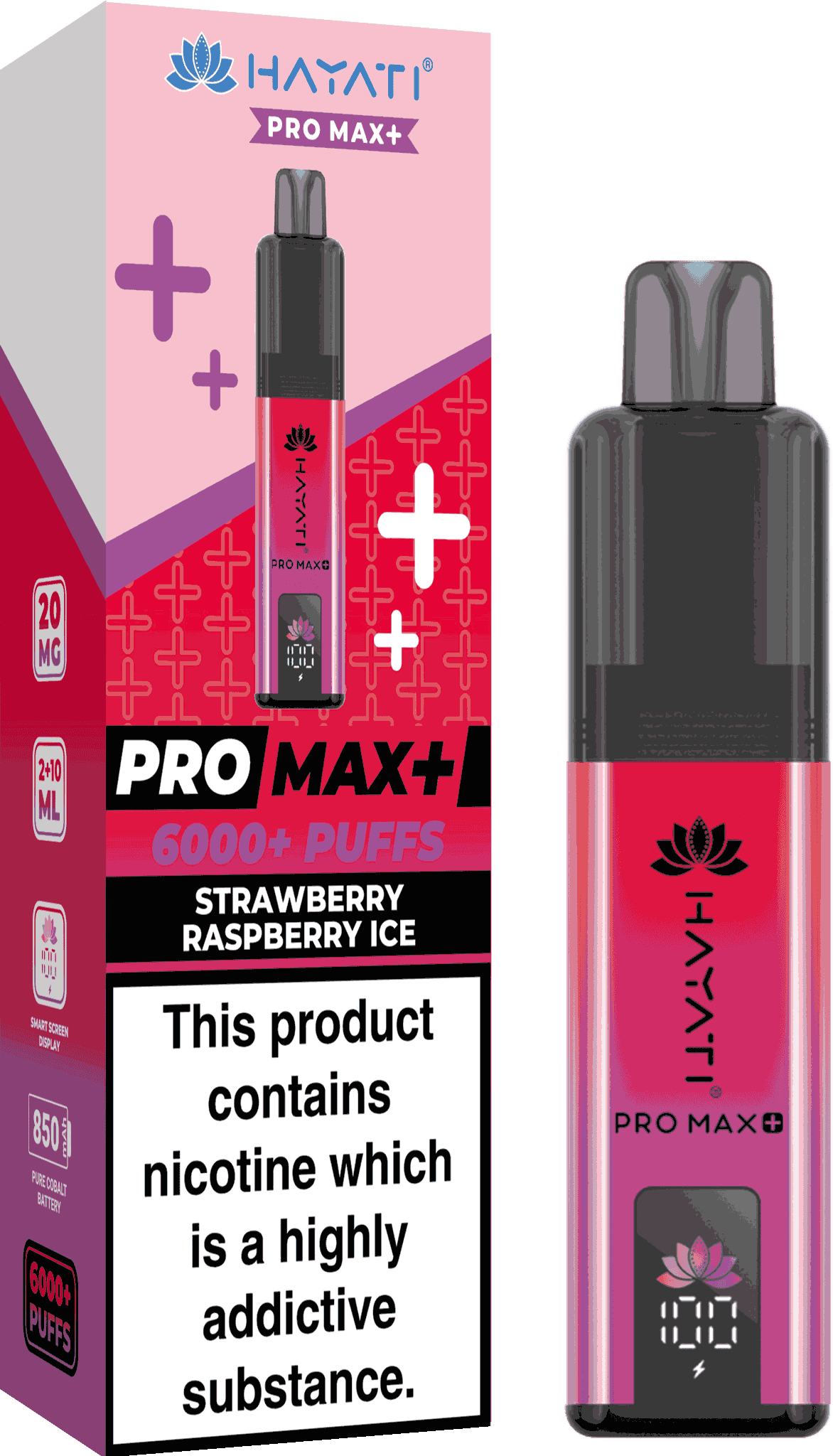 Hayati Pro Max Plus 6000 Box of 5 | Vape Wholesale UK