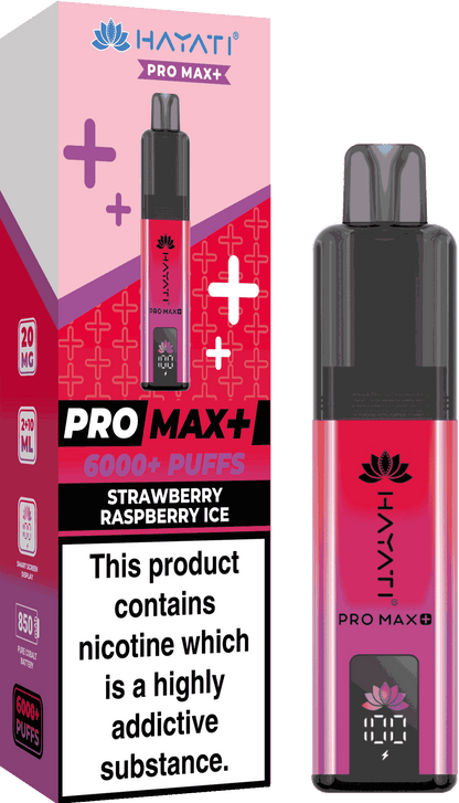 Hayati Pro Max Plus 6000 Box of 5 | Vape Wholesale UK