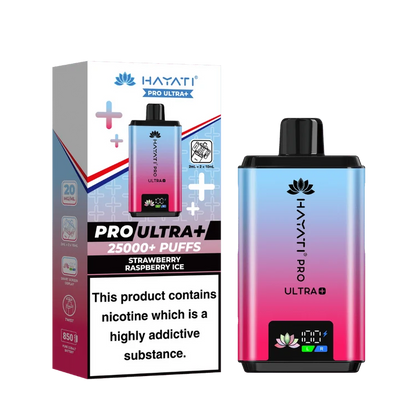 Hayati Pro Ultra Plus 25000 Prefilled Pod Kit | Box of 5