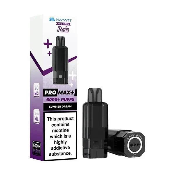 Hayati Pro Max Plus 6K Prefilled Refill Pods - Wholesale Box of 5