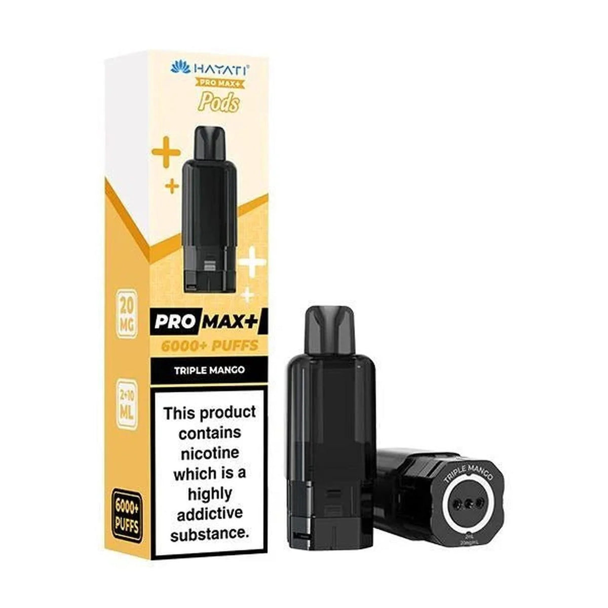 Hayati Pro Max Plus 6K Prefilled Refill Pods - Wholesale Box of 5