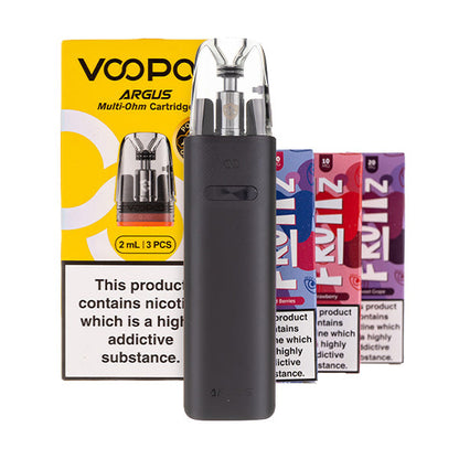 VooPoo Argus G4 Mini Pod Kit Bundle - Black