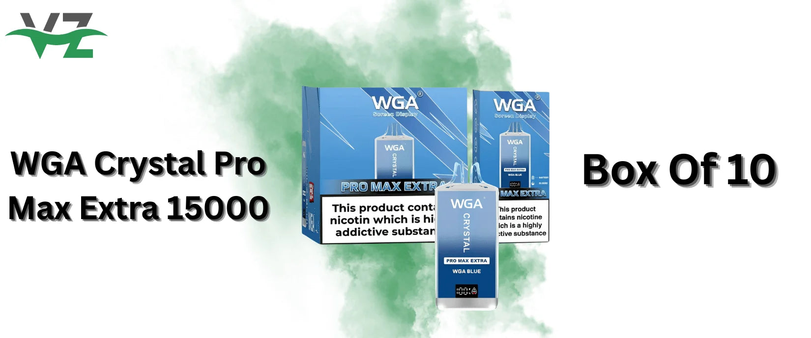 WGA Crystal Pro Max Extra 15000 Box of 10