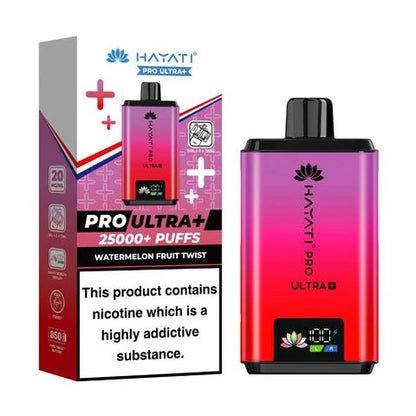 Hayati Pro Ultra Plus 25000 Prefilled Pod Kit | Box of 5