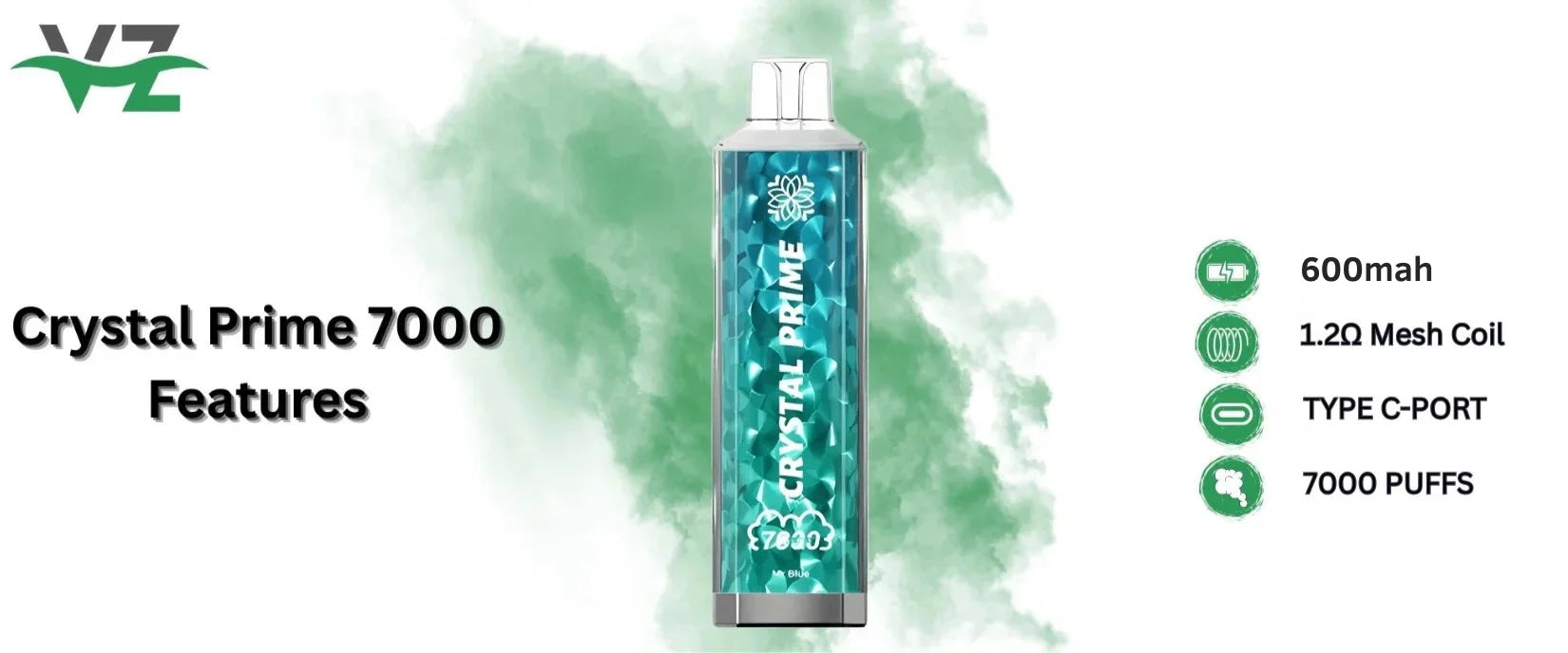 crystal prime 7000 box of 10 feature