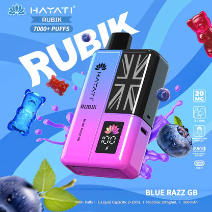 Hayati Rubik 7000 Puffs Pre-Filled Pod Kit - Box of 5