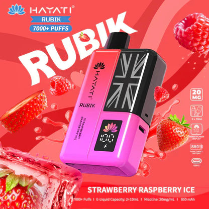 Hayati Rubik 7000 Puffs Pre-Filled Pod Kit - Box of 5