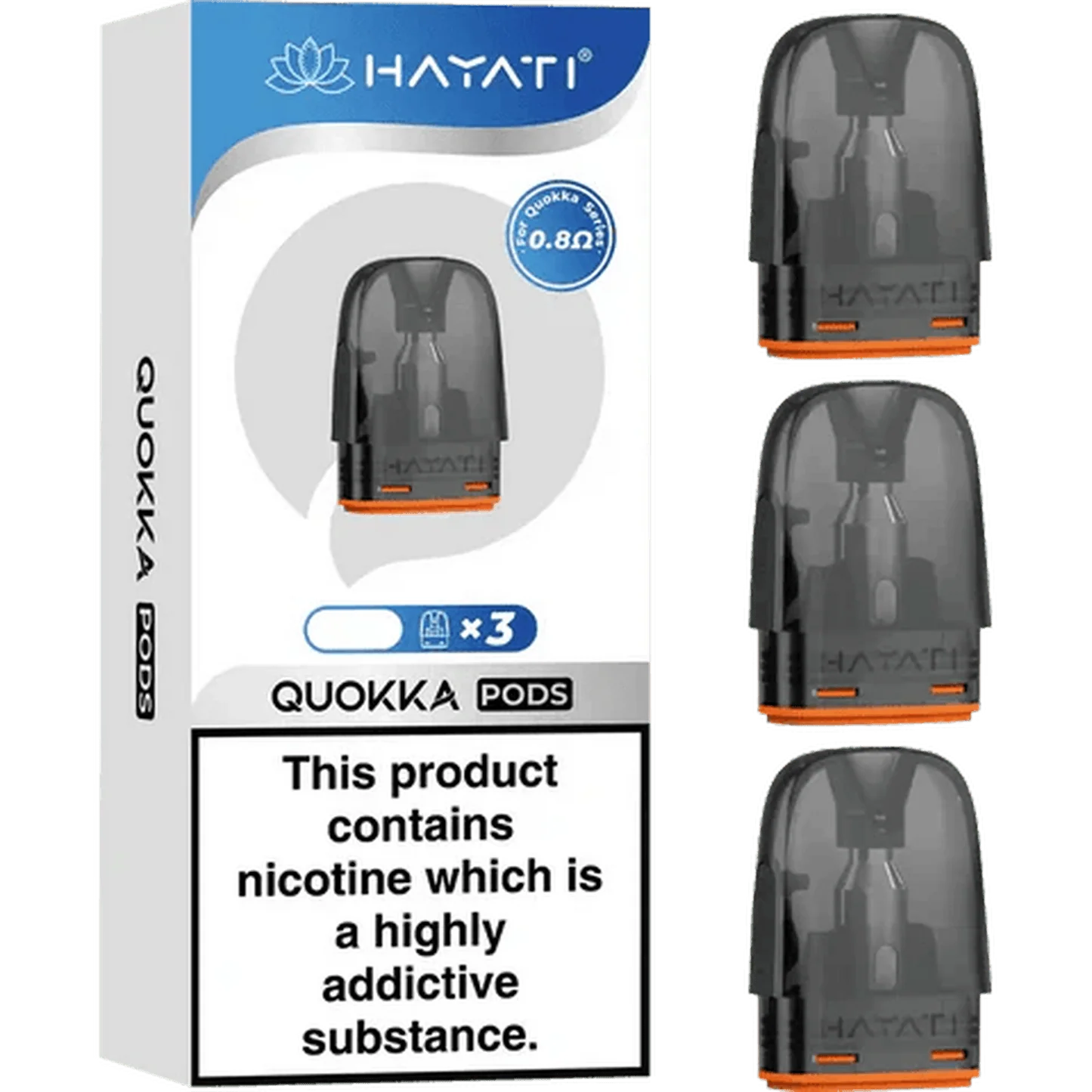 Hayati Quokka Replacement Pods Box Of-3