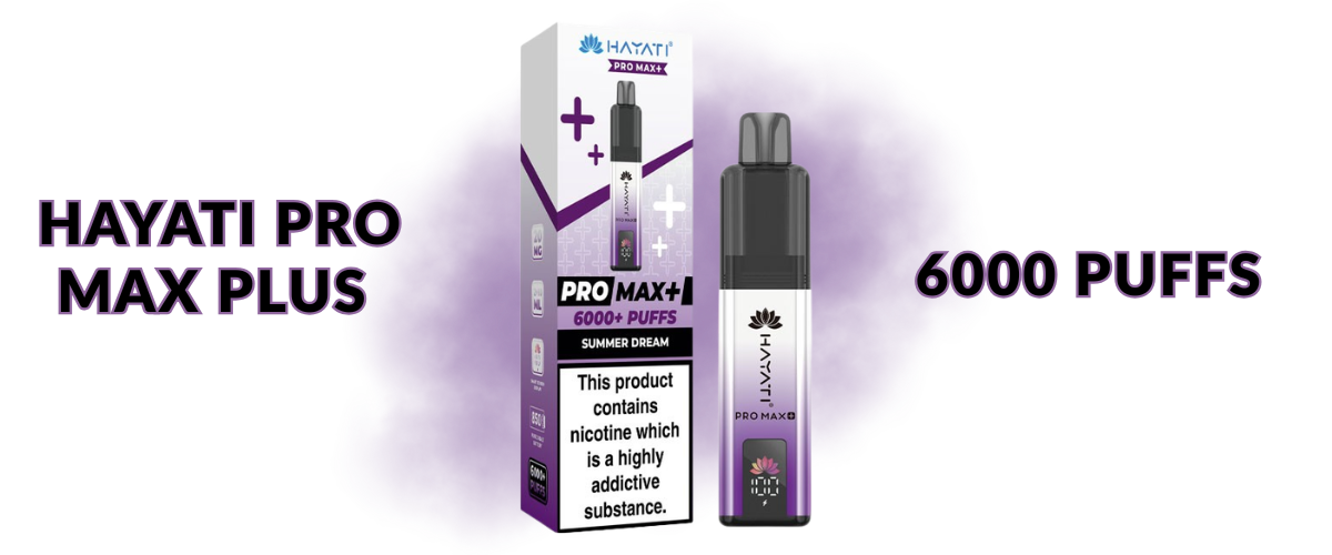 hayati pro max plus 6000 puffs
