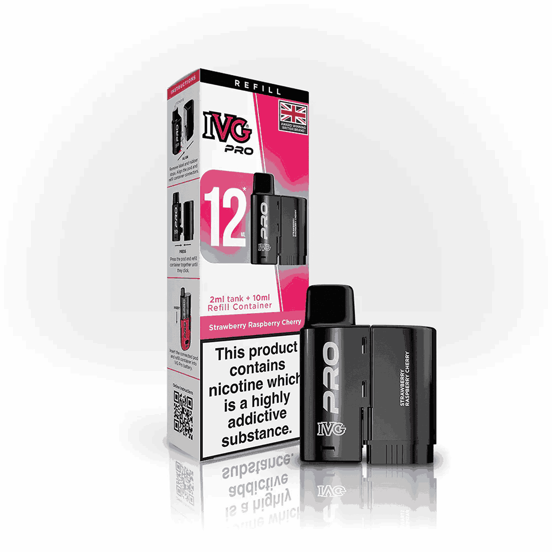 IVG Pro 12 10K Prefilled Replacement Pods - Box of 5