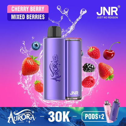 JNR Aurora 30k Puffs Prefilled Pod Vape Kit - Box of 5