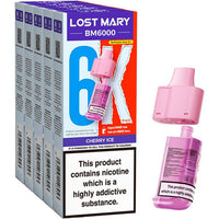 Lost Mary BM6000 Replacement Pods Box Of 5