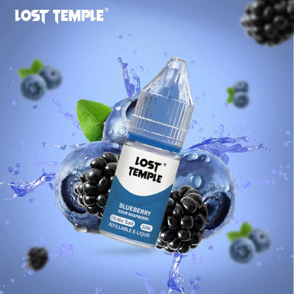 Lost Temple Nic Salts 10ml - Box of 10-Blueberry-vapeukwholesale