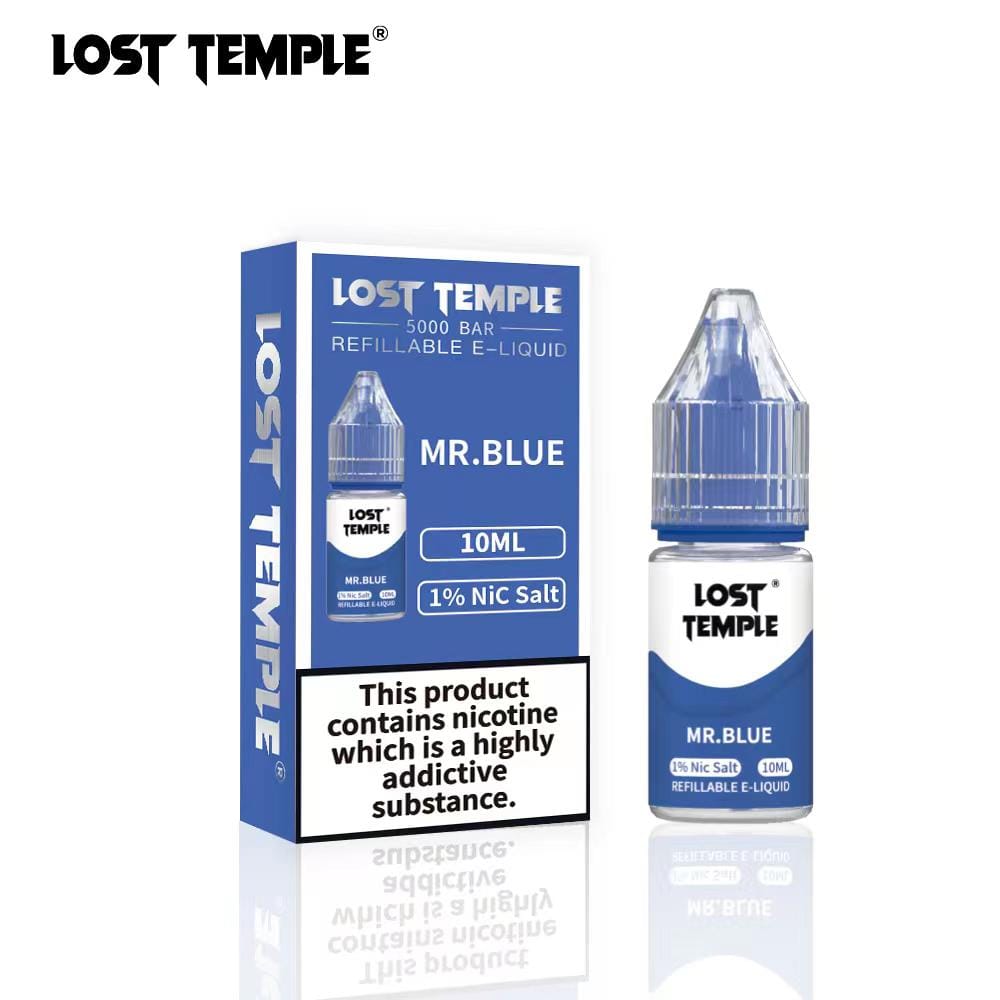 Lost Temple Nic Salts 10ml - Box of 10-Mr Blue-vapeukwholesale