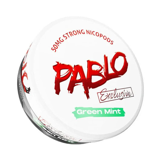 Pablo Nicopods - Green Mint - 50mg - Box of 10