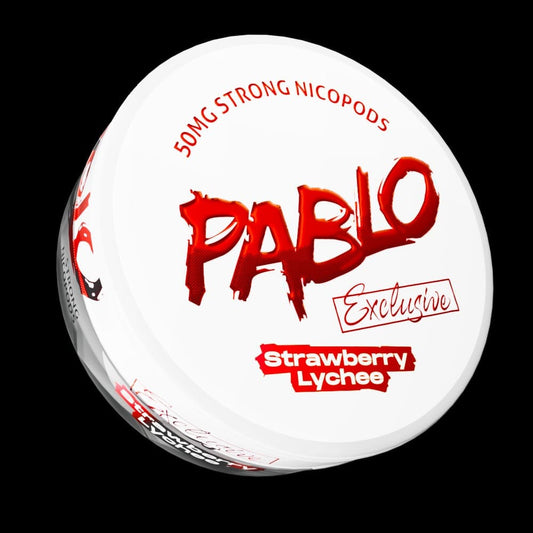 Pablo Nicopods - Strawberry Lychee - 50mg- Box of 10